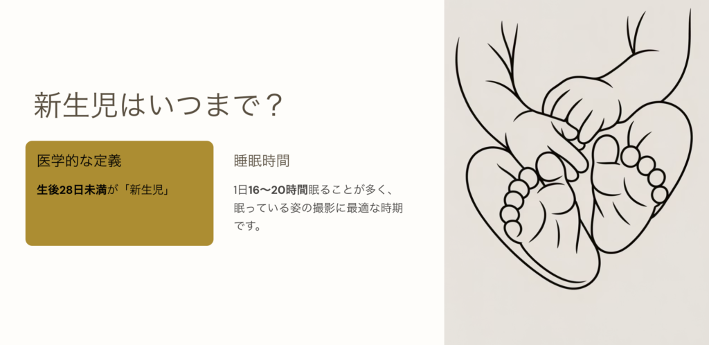 新生児はいつまで？