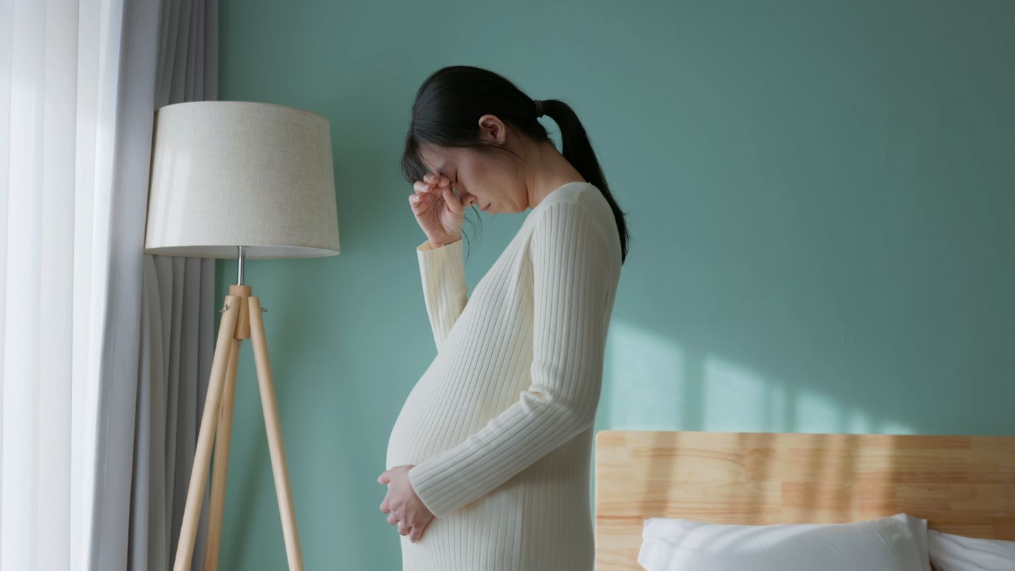 妊娠中の不安を抱えるママ