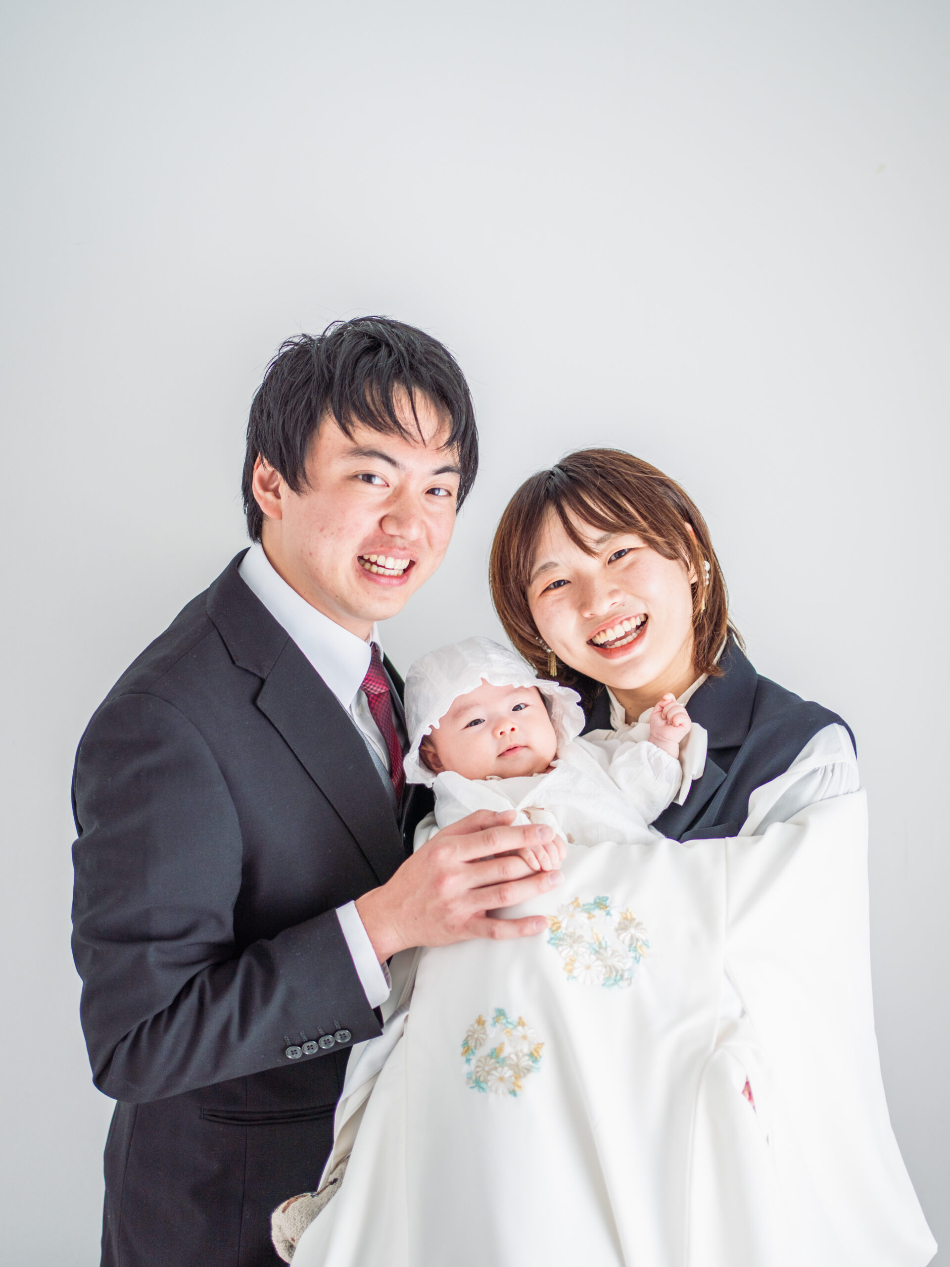 お宮参り・100日撮影の赤ちゃん写真